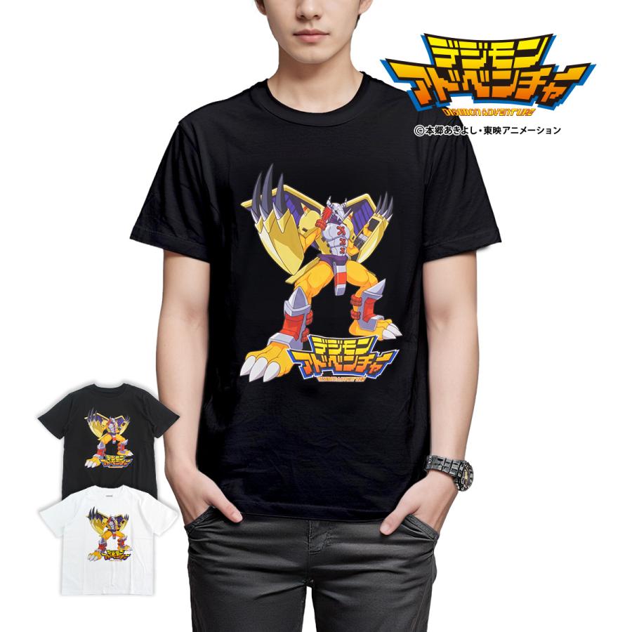 デジモンアドベンチャー ウォーグレイモン Tシャツ 半袖 グッズ メンズ