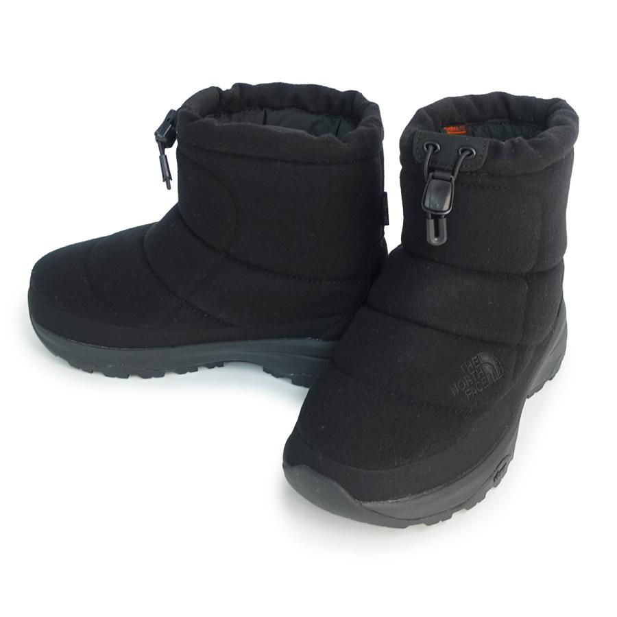 ザ・ノース・フェイス  ヌプシ ブーティ ショート ウォータープルーフ ウール  5/23.0cm  TNFブラック×TNFブラック(KK) THE NORTH FACE（ザ ノースフェイス） ノースフェイス ヌプシ ブーティ