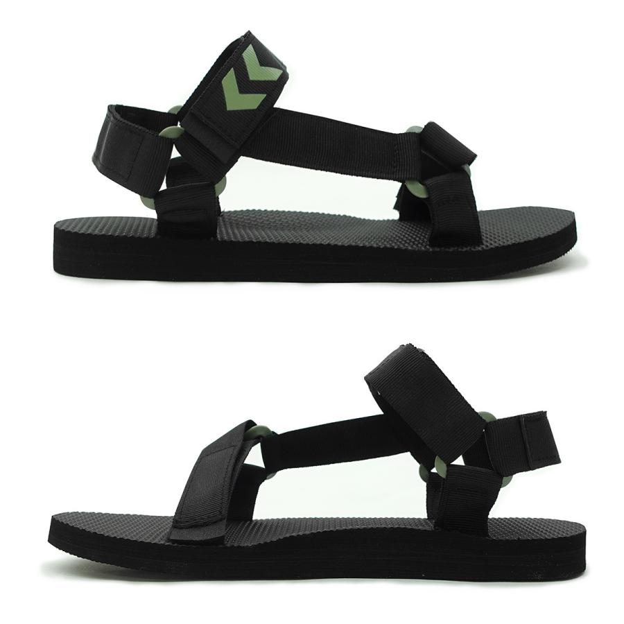 ヒュンメル hummel レディース メンズ サンダル ストラップ サンダル STRAP SANDAL 211374-2001 ブラック 黒｜g-fine｜05