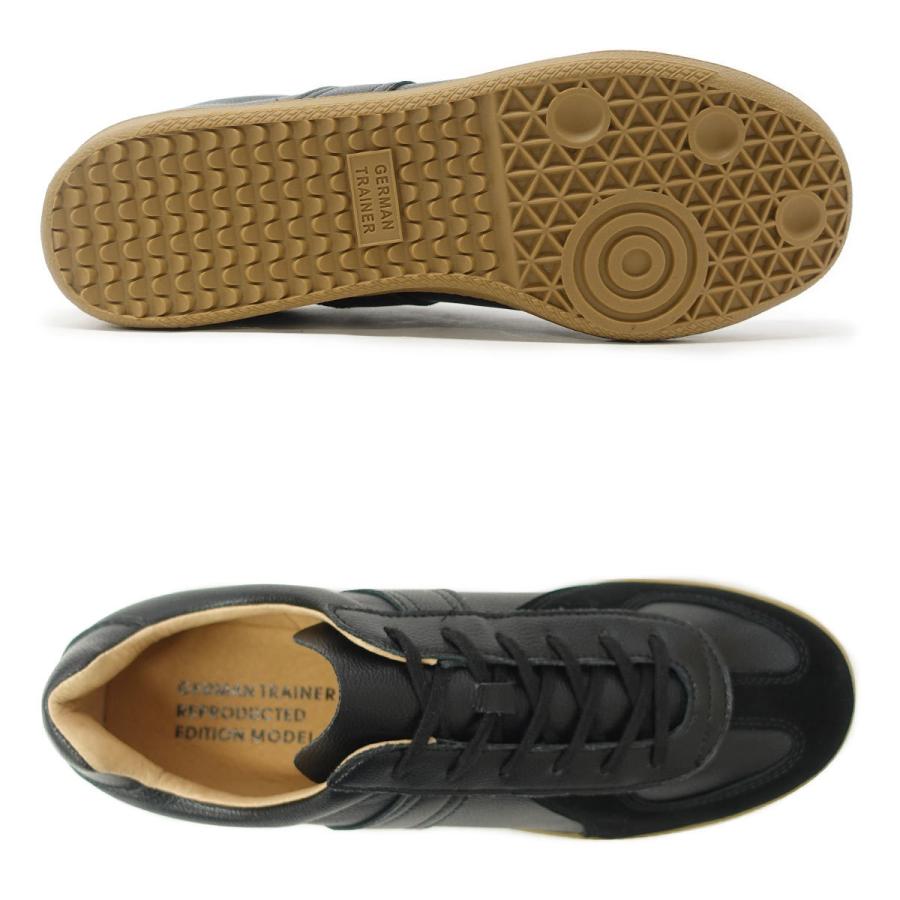 ジャーマン トレーナー GERMAN TRAINER REPRODUCTED EDITION MODEL 42500 ブラック 黒 カジュアルシューズ メンズ 靴 7001146ガレージ