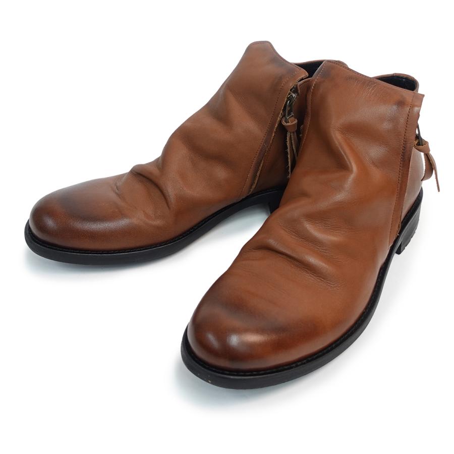 ARGIS（アルジス） メンズ ブーツ シューズ 62206 ダークブラウン 茶