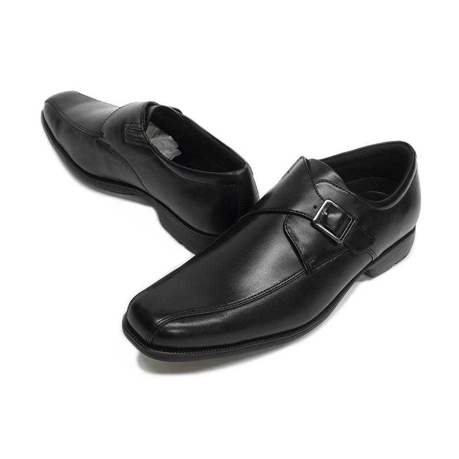 que shoes plain ブラック　black Lサイズ texcy luxe ビジネスシューズ テクシーリュクス TU-7772 ブラック 黒