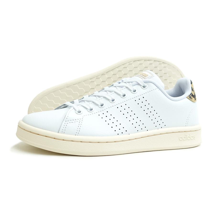 アディダス Adidas スニーカー レディース ローカット アドバンコート レザー ウィメンズ ホワイト Fy9101 レオパード ヒョウ柄 豹柄 Advancourt Lea W 白 ガレージファインヤフー店 通販 Yahoo ショッピング