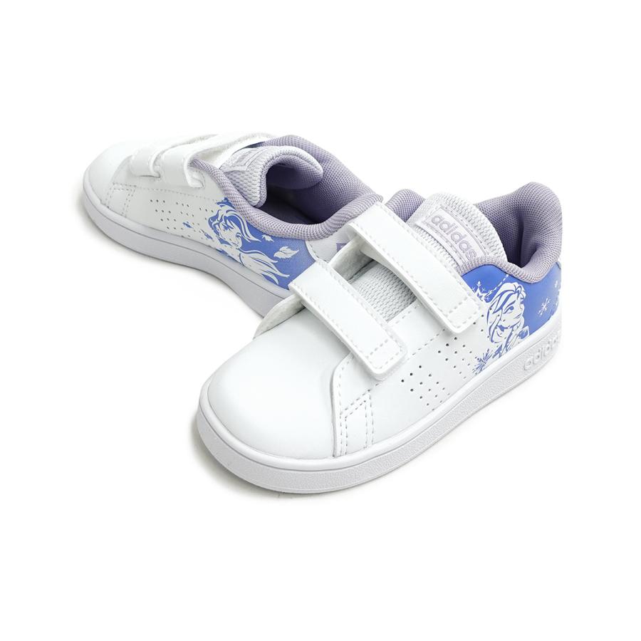アディダス Adidas スニーカー ベビー 赤ちゃん 子供 キッズ アナと雪の女王 アナ雪 Frozen アドバンコート Advancourt I Fz3221 ホワイト アドバンテージ ガレージファインヤフー店 通販 Yahoo ショッピング