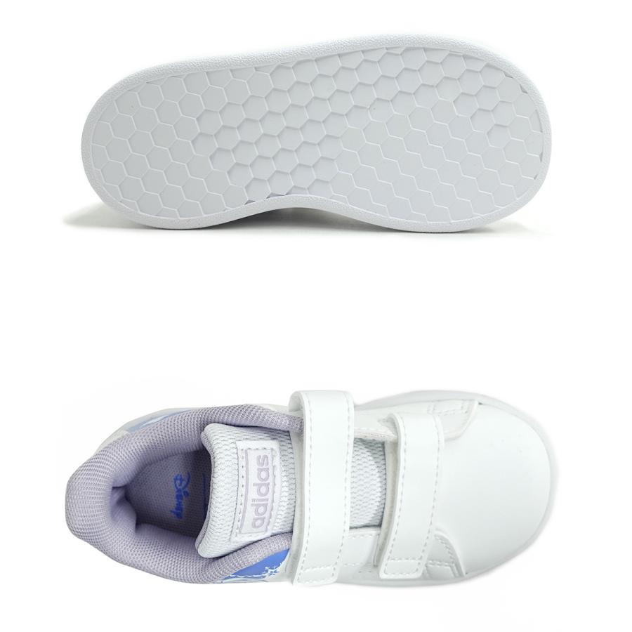 アディダス Adidas スニーカー ベビー 赤ちゃん 子供 キッズ アナと雪の女王 アナ雪 Frozen アドバンコート Advancourt I Fz3221 ホワイト アドバンテージ ガレージファインヤフー店 通販 Yahoo ショッピング