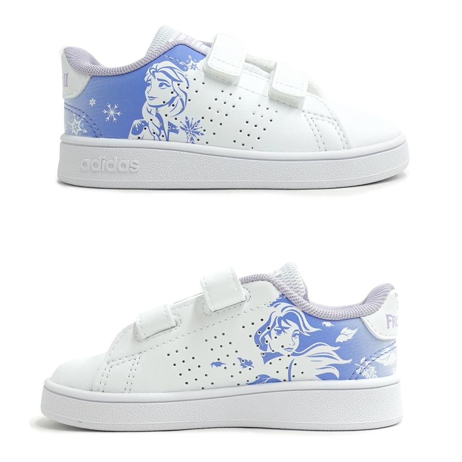 アディダス Adidas スニーカー ベビー 赤ちゃん 子供 キッズ アナと雪の女王 アナ雪 Frozen アドバンコート Advancourt I Fz3221 ホワイト アドバンテージ ガレージファインヤフー店 通販 Yahoo ショッピング