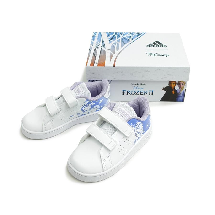 アディダス Adidas スニーカー ベビー 赤ちゃん 子供 キッズ アナと雪の女王 アナ雪 Frozen アドバンコート Advancourt I Fz3221 ホワイト アドバンテージ ガレージファインヤフー店 通販 Yahoo ショッピング