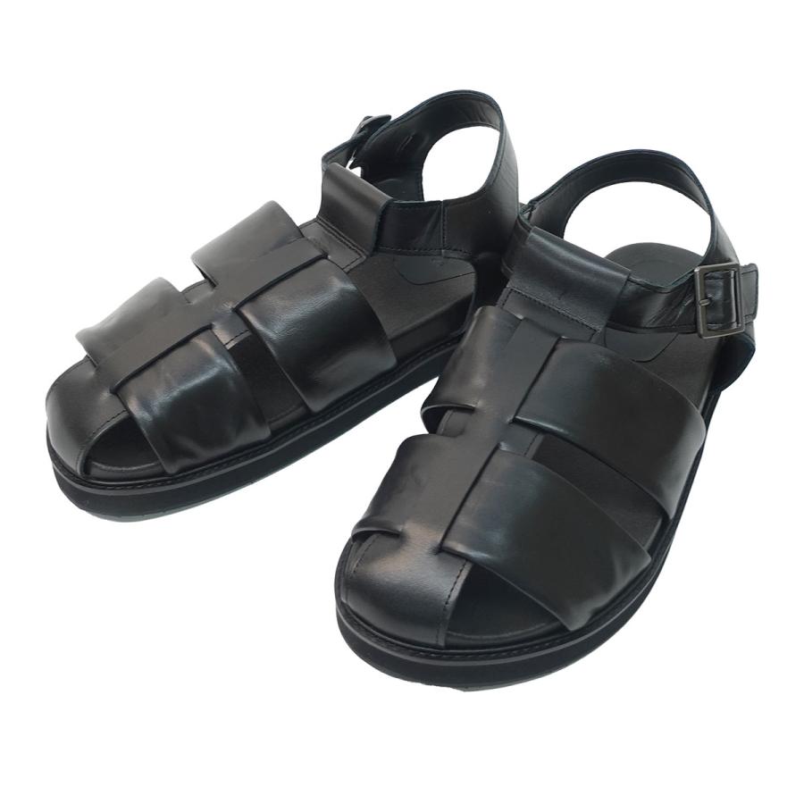 スピングル SPINGLE サンダル グルカサンダル メンズ  SP-1714 ブラック 黒 スピングルムーブ SPINGLE（スピングル） サンダル グルカサンダル メンズ SP-1714