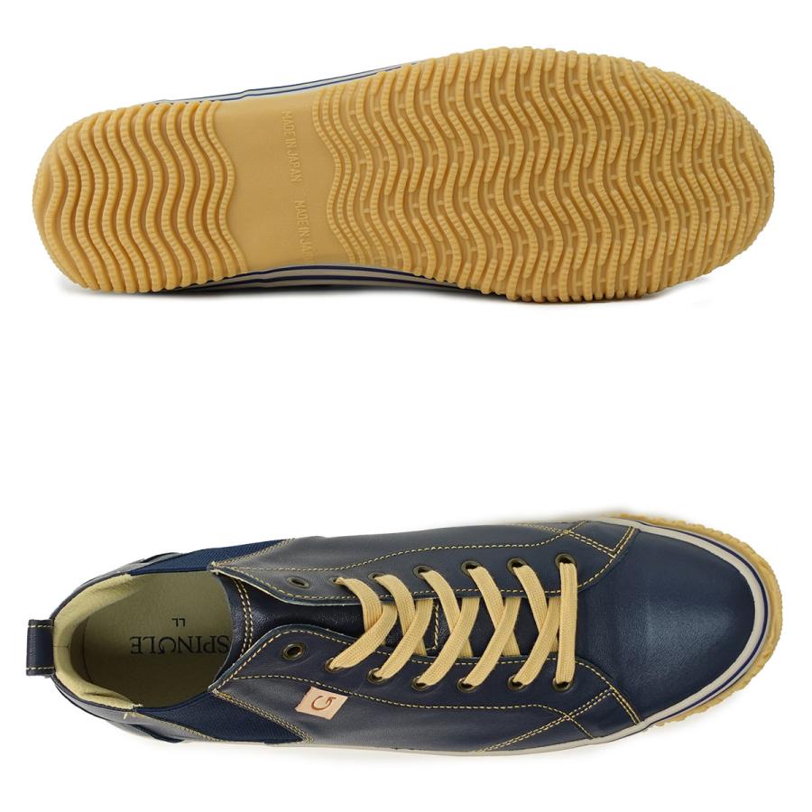 SPINGLE（スピングル） スニーカー SP-442 ダークネイビー メンズ