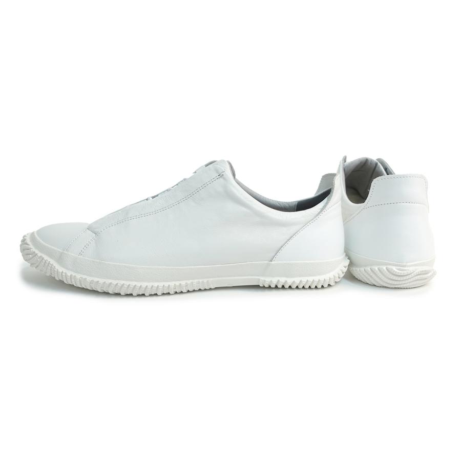 SPINGLE スピングル スニーカー SP-1048 ホワイト 白 メンズ レディース 日本製 カンガルーレザー スピングルムーブ SPINGLE MOVE