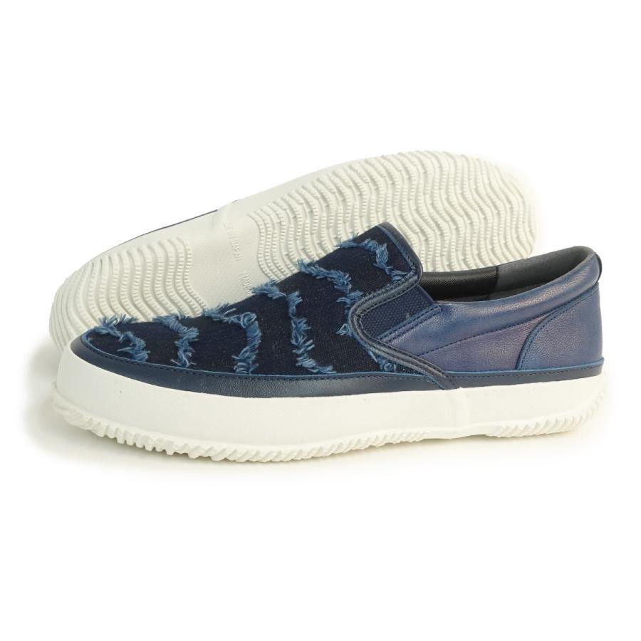 SPINGLE（スピングル） スニーカー スリッポン SP-1054 インディゴ