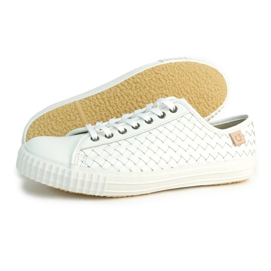 SPINGLE スピングル スニーカー SP-384 ホワイト 牛革 白 メンズ レディース 日本製 スピングルムーブ SPINGLE MOVE SPINGLE（スピングル） スニーカー SP-384 ホワイト 牛革 白 メンズ