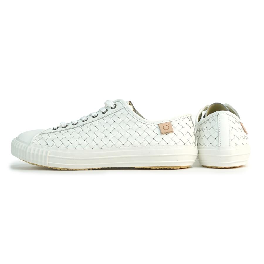 SPINGLE スピングル スニーカー SP-384 ホワイト 牛革 白 メンズ レディース 日本製 スピングルムーブ SPINGLE MOVE SPINGLE（スピングル） スニーカー SP-384 ホワイト 牛革 白 メンズ