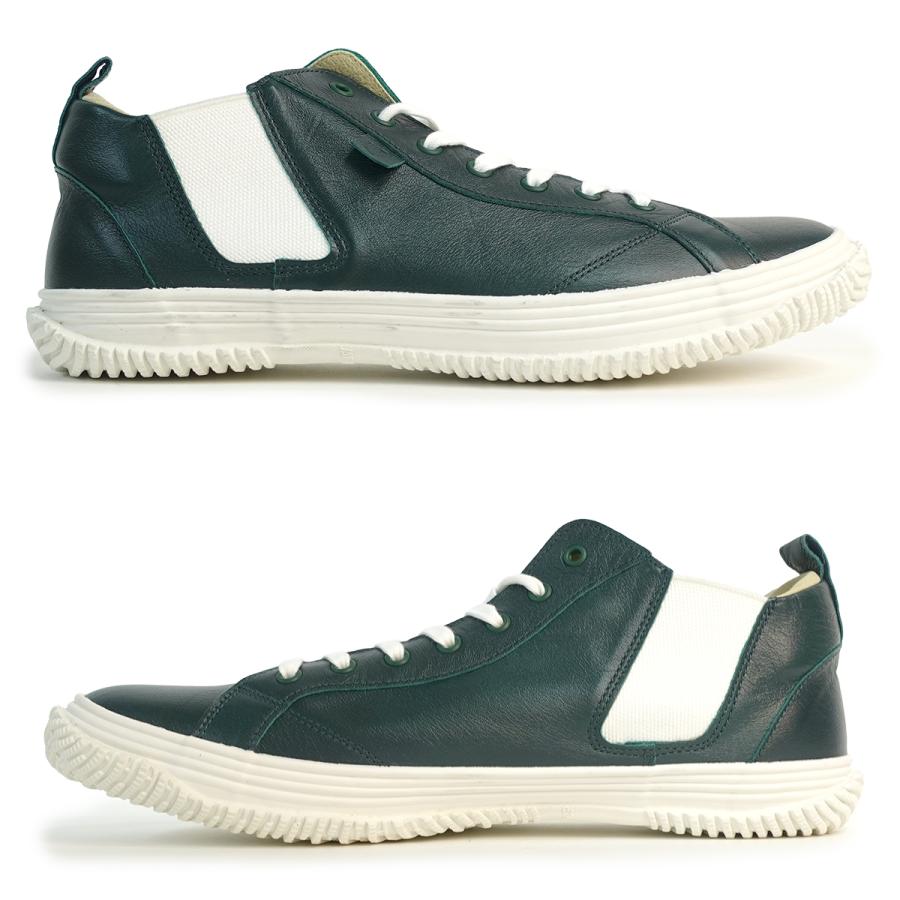 SPINGLE スピングル スニーカー SP-442 ディープグリーン メンズ