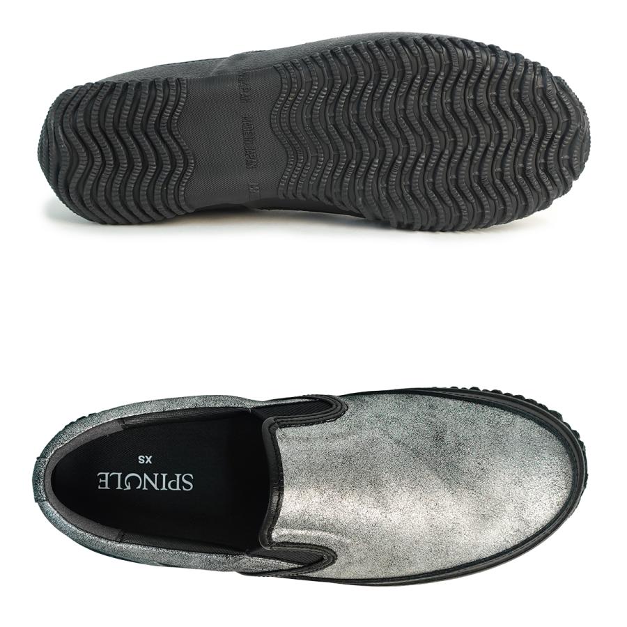 SPINGLE（スピングル） スニーカー スリッポン SP-1059 ガンメタル