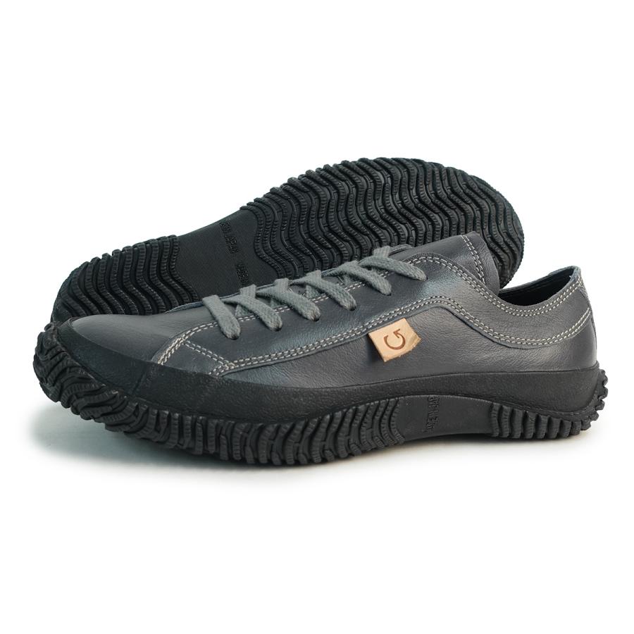 SPINGLE スピングル スニーカー ローカット メンズ レディース SP-110 チャコールグレー  革 カンガルーレザー  定番 日本製 スピングルムーブ SPINGLE（スピングル） スニーカー ローカット メンズ レディース SP