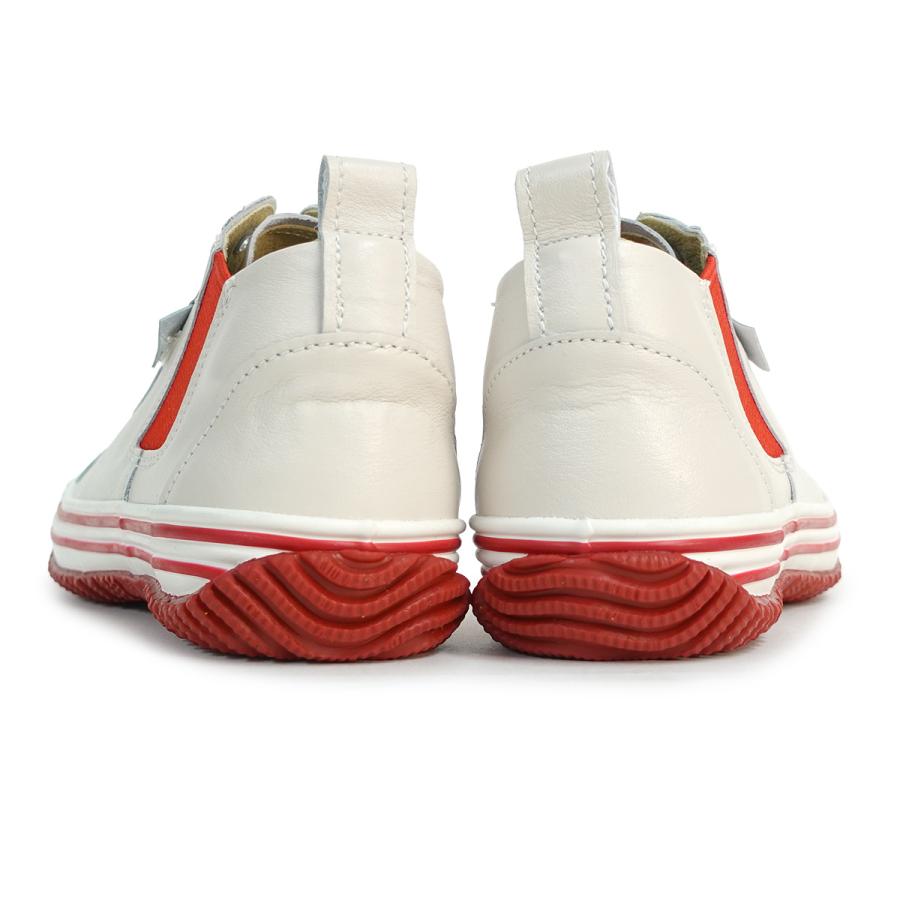 SPINGLE（スピングル） スニーカー レディース SP-442 YOU シロ/アカ