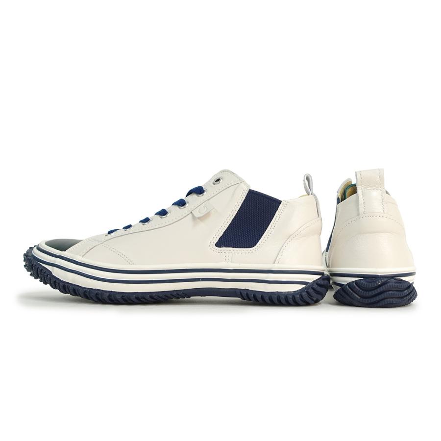 SPINGLE スピングル スニーカー レディース SP-442 YOU ホワイト/ブルー  当店別注 限定 カンガルーレザー 日本製 スピングルムーブ プレゼント SPINGLE（スピングル） スニーカー レディース SP-442 YOU ホワイト