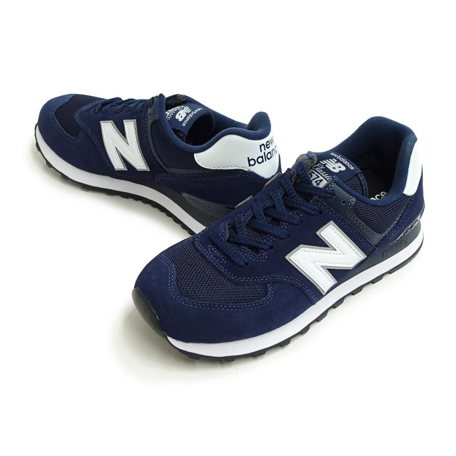 5 大好評 ニューバランス New Balance スニーカー 574 メンズ レディース Ml574 En2 ネイビー セール 紺 通勤 通学 学生 おしゃれ プレゼント 国内正規品 Simbcity Net