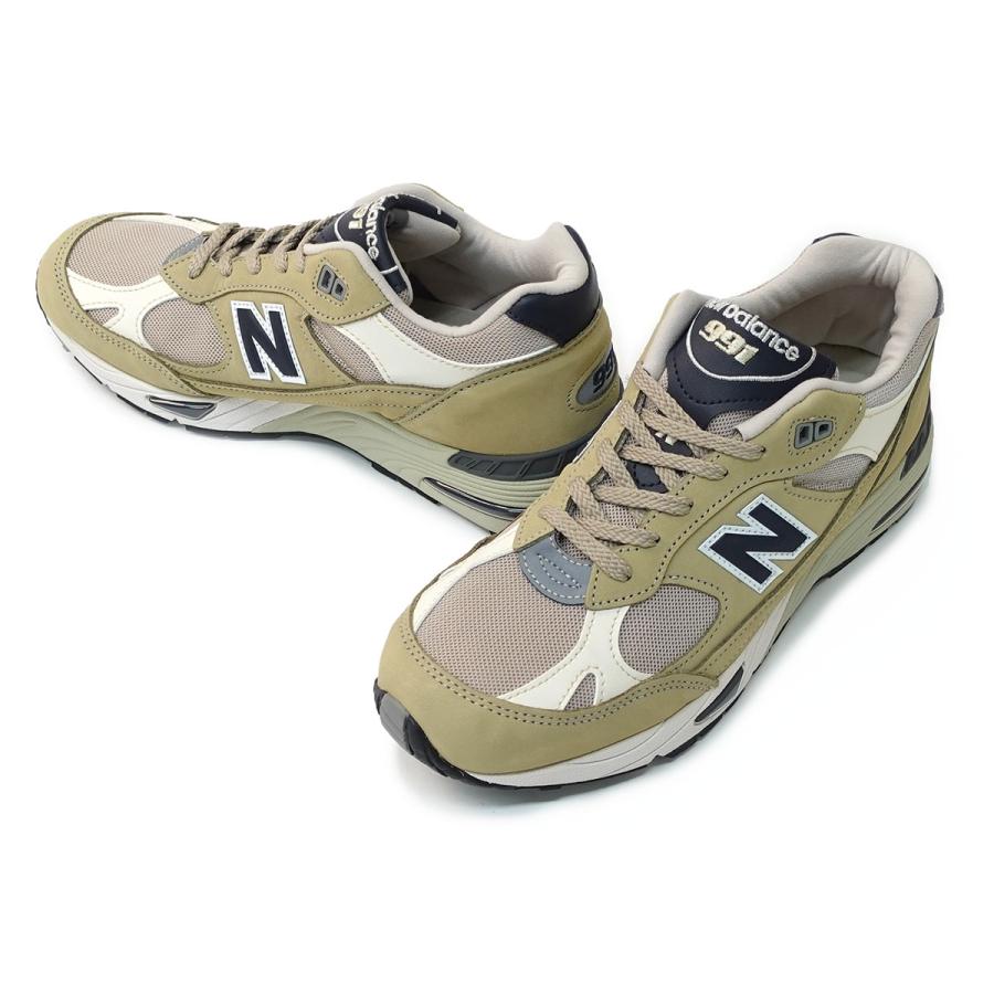 ニューバランス new balance スニーカー メンズ レディース M991 BTN ベージュ シューズ 運動靴 プレゼント MADE in UK イングランド製｜g-fine｜02