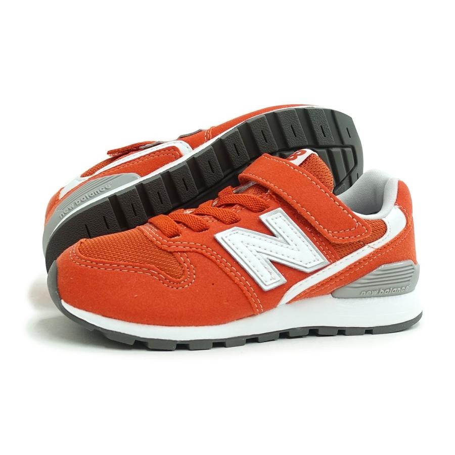 ニューバランス キッズ New Balance スニーカー 996 子供靴 Yv996 Cor オレンジ 通学 小学生 セール マジックテープ プレゼント かわいい 人気 ガレージファインヤフー店 通販 Yahoo ショッピング