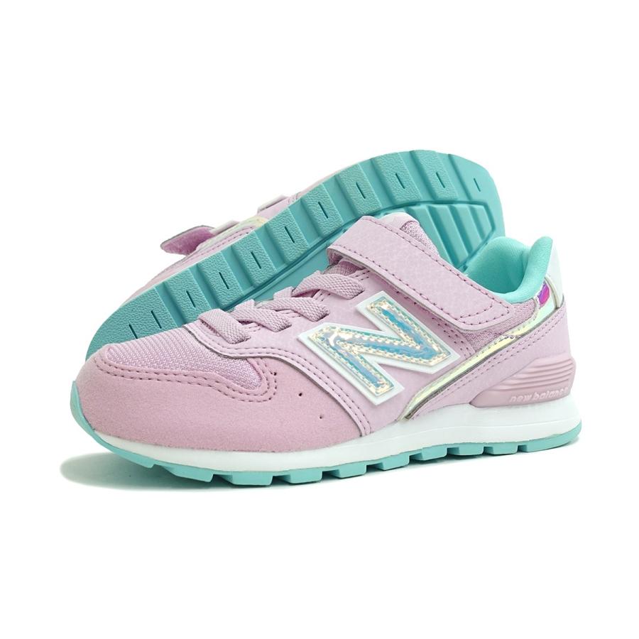 ニューバランス キッズ New Balance スニーカー 996 子供靴 Yv996 Hpn ピンクホログラム セール 通学 小学生 マジックテープ プレゼント かわいい ガレージファインヤフー店 通販 Yahoo ショッピング