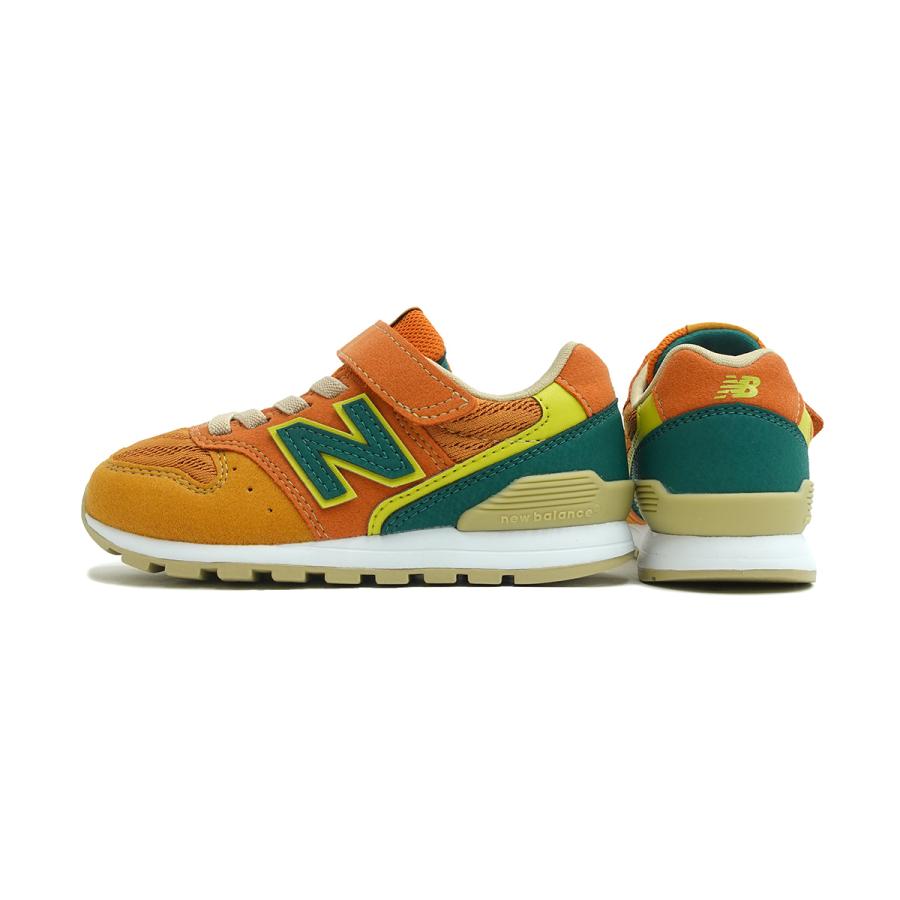 ニューバランス キッズ New Balance スニーカー 996 子供靴 Yv996 Atg オレンジタイガー オレンジ 通学 小学生 セール マジックテープ プレゼント 入学祝 新入学 ガレージファインヤフー店 通販 Yahoo ショッピング