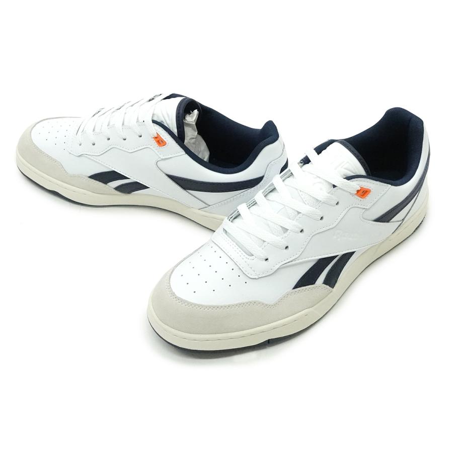 リーボック REEBOK スニーカー メンズ BB 4000 II IE6832 ホワイト/ベクターネイビー/ライトグレー RE1759BU28185 Reebok（リーボック） スニーカー メンズ BB 4000 II IE6832 ホワイト