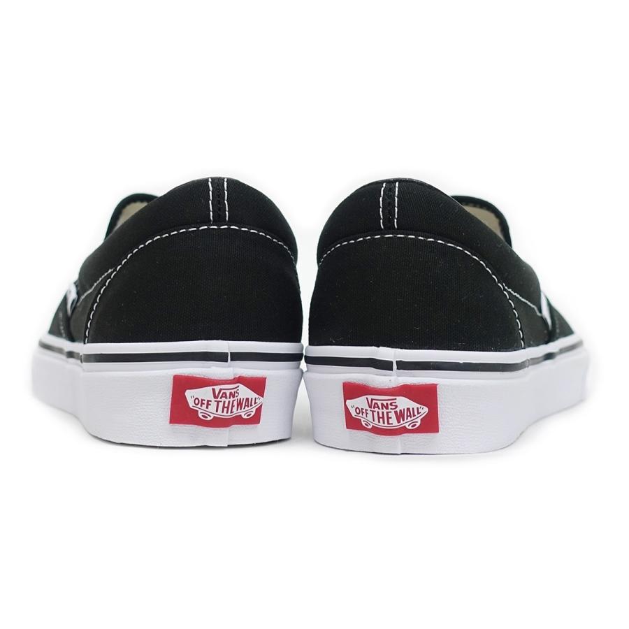 バンズ VANS スニーカー メンズ レディース クラシック スリッポン VN000EYEBLK ブラック Classic Slip-On 黒 定番  海外企画 スケートボード｜g-fine｜06