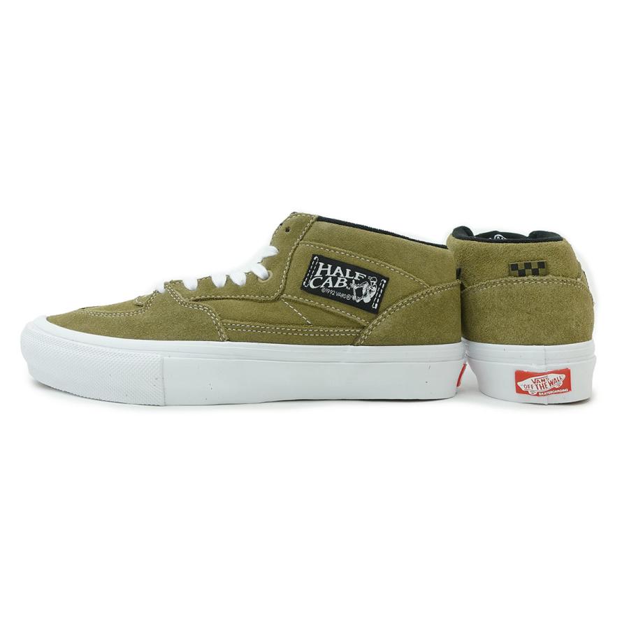 バンズ VANS スニーカー メンズ  靴 スケート ハーフキャブ VN0A5FCDCUQ SKATE HALF CAB GOTHIC OLV｜g-fine｜03