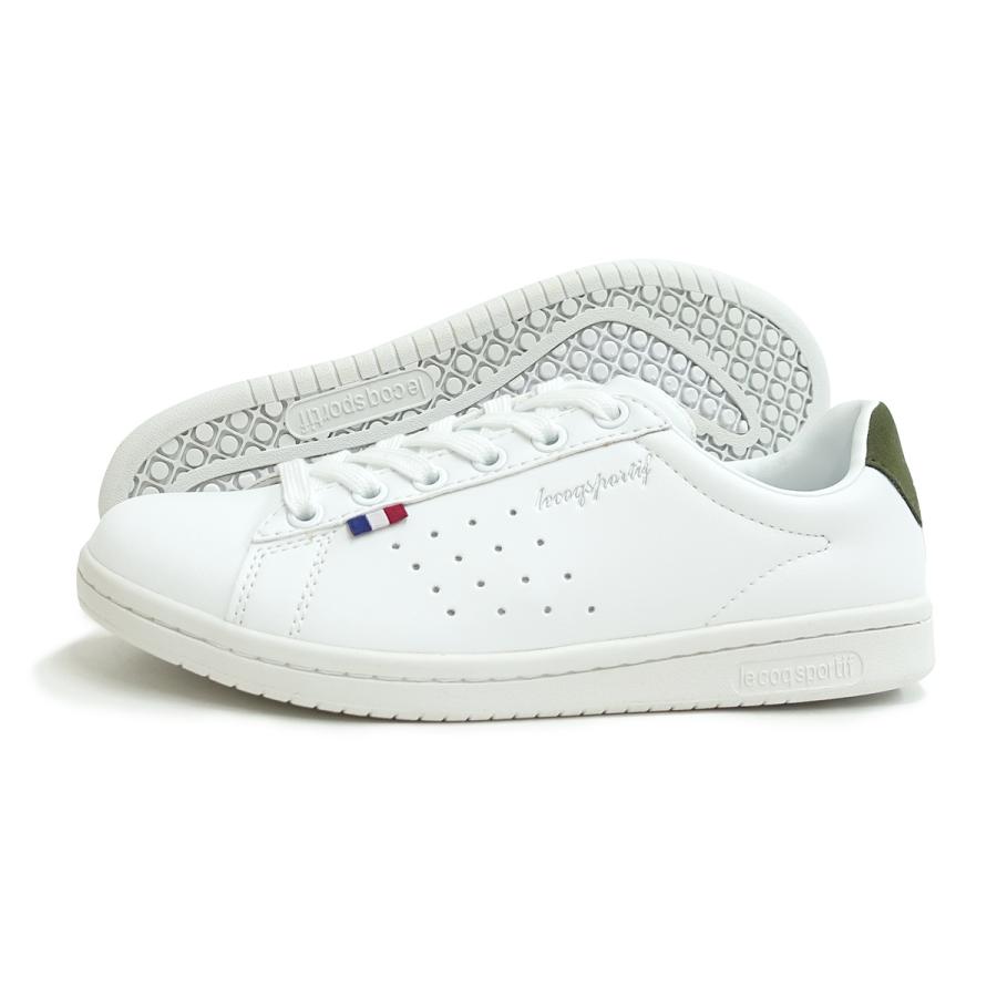 Le Coq Sportif ルコックスポルティフ La ローラン Sl Ql1qjc53wk ホワイト カーキ スニーカー 白 ローカット メンズ レディース 運動靴 プレゼント 0025 ガレージファインヤフー店 通販 Yahoo ショッピング