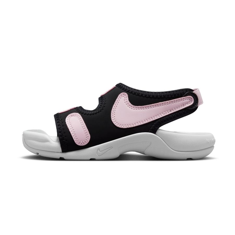 NIKE ナイキ サンダル カジュアルシューズ ピンク ブラック 合成繊維 NIKE ナイキ サンダル キッズ ジュニア サンレイ アジャスト