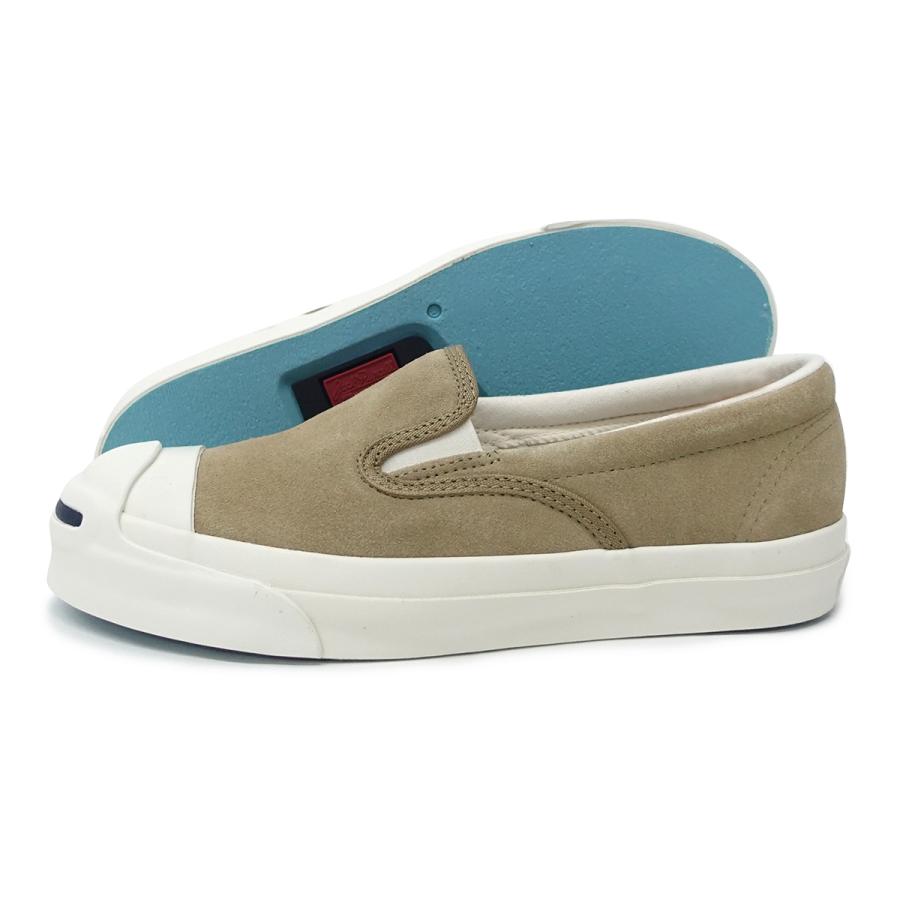 豪華 コンバース Converse スニーカー スリッポン ジャックパーセル Ret スエード スリップオン ベージュ Jack Purcell Ret Suede Slip On 好評 Www Muslimaidusa Org