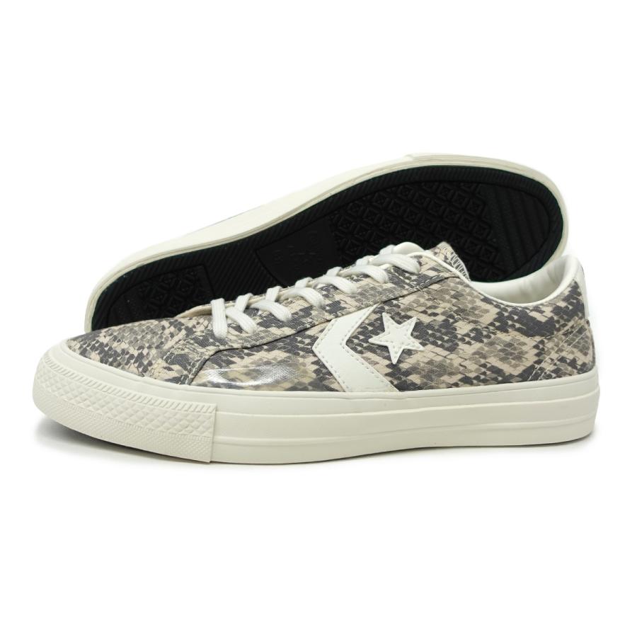 コンバース Converse スニーカー ローカット メンズ レディース 蛇柄 プロライド Proride Sk Snk Ox ベージュ スネーク柄 ヘビ柄 定番