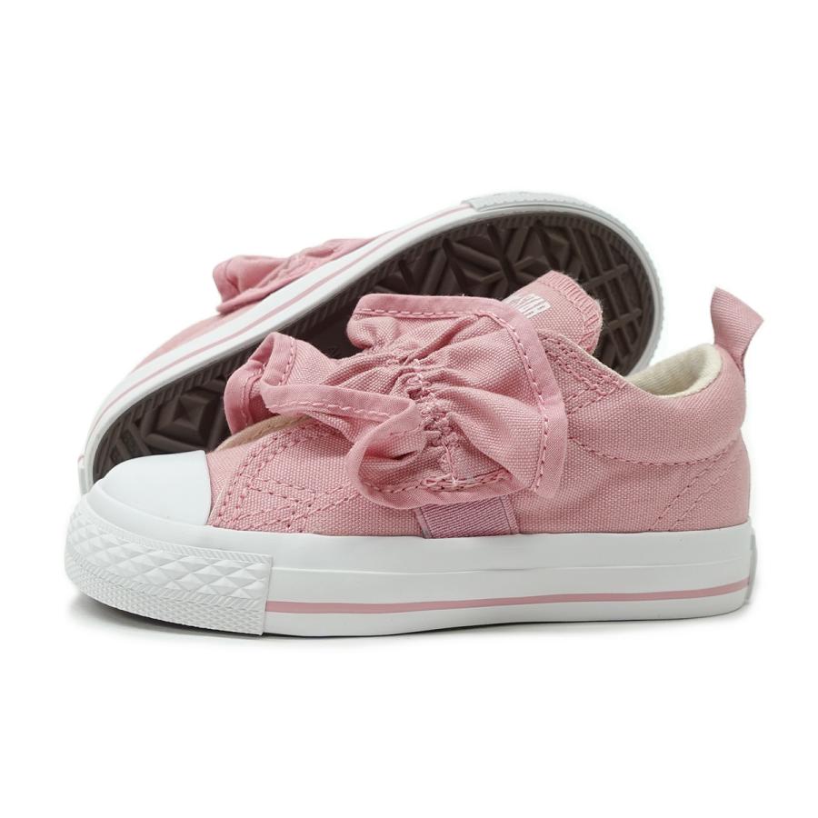 コンバース Converse キッズ スニーカー 子供靴 スリッポン チャイルド オールスター N フリルゴアスリップ Ox ダスティーピンク プレゼント 女の子 ガレージファインヤフー店 通販 Yahoo ショッピング