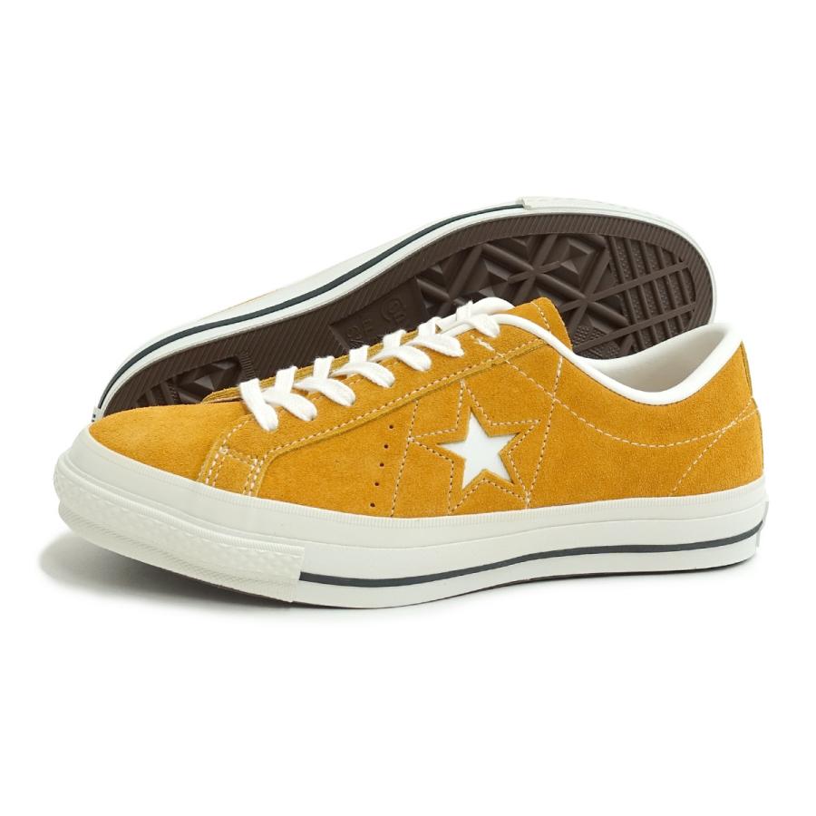コンバース Converse スニーカー メンズ レディース ワンスター J スエード ゴールド One Star J Suede 日本製 ローカット 黄色 イエロー ガレージファインヤフー店 通販 Yahoo ショッピング