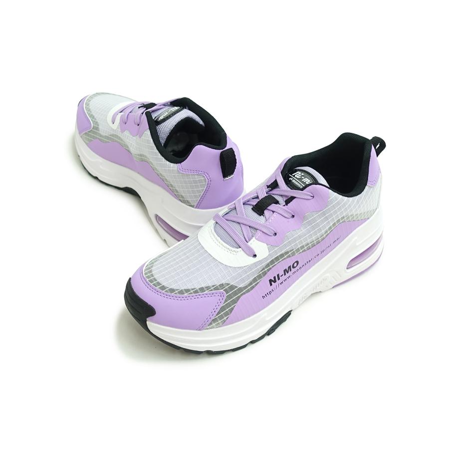 ムーンスター キッズ 子供靴 女の子 小学生 スニーカー ニーモ Moon Star Ni Mo Nm J024 パープル プレゼント 21春夏モデル 厚底 軽量 抗菌防臭 ガレージファインヤフー店 通販 Yahoo ショッピング