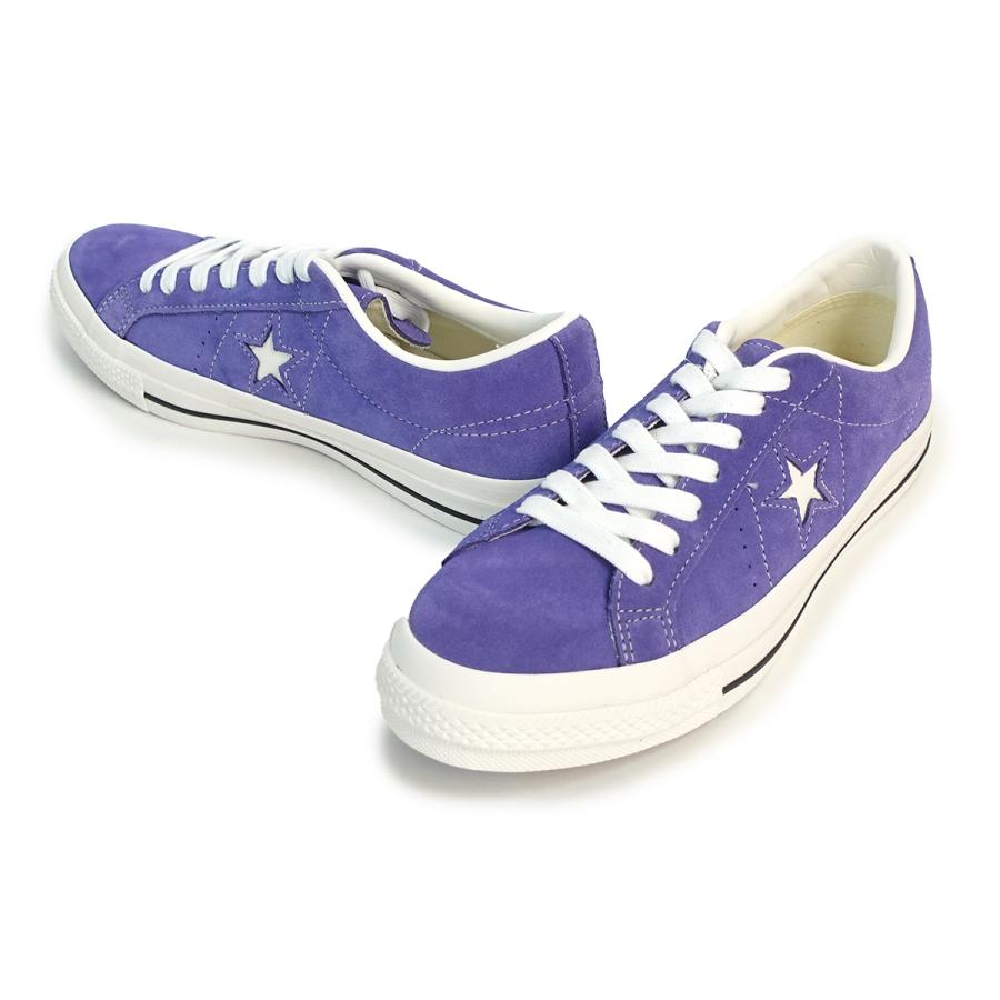 CONVERSE ONE STAR スエードスニーカー　パープル（size23） ONE STAR SUEDE / ワンスター スエード (パープル)– コンバース
