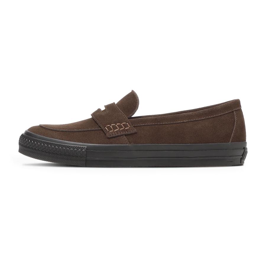 CONVERSE ローファー loafer brown 26.5 新品 未使用 コンバース ローファー メンズ シューズ ブラウン 26.5cm 27.0cm 27.5