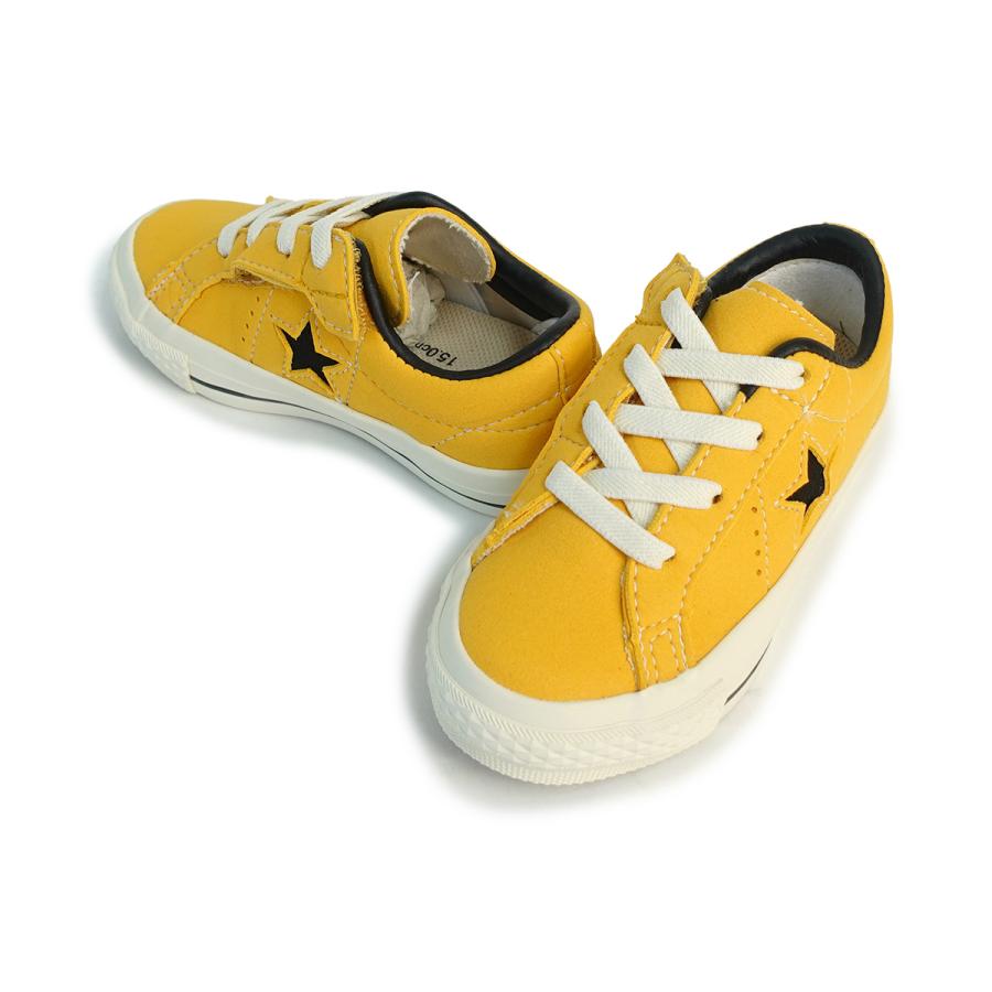 【新品未使用 希少】CONVERSE ONESTAR 95復刻 イエロー CONVERSE（コンバース） スニーカー 子供靴 キッズ ワンスター