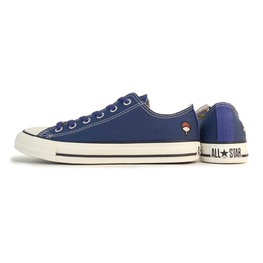CONVERSE（コンバース） スニーカー メンズ レディース ローカット オールスター OX / ナルト シップウデン サスケ ネイビー系 ...