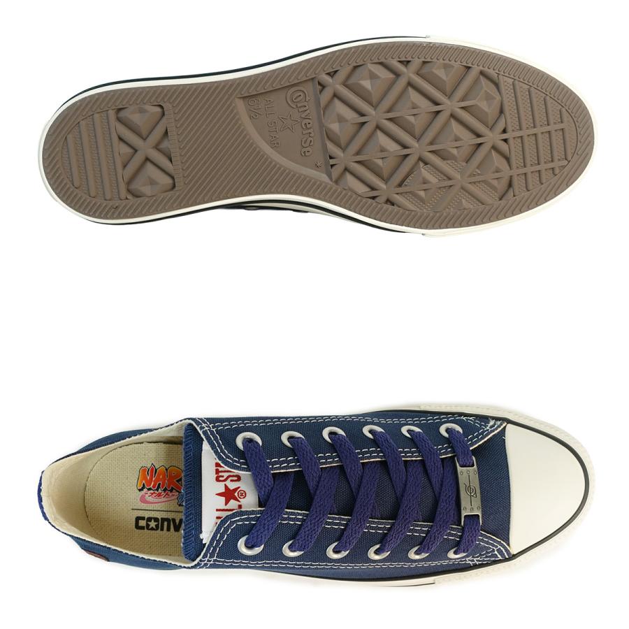 CONVERSE（コンバース） スニーカー メンズ レディース ローカット オールスター OX / ナルト シップウデン サスケ ネイビー系 ...