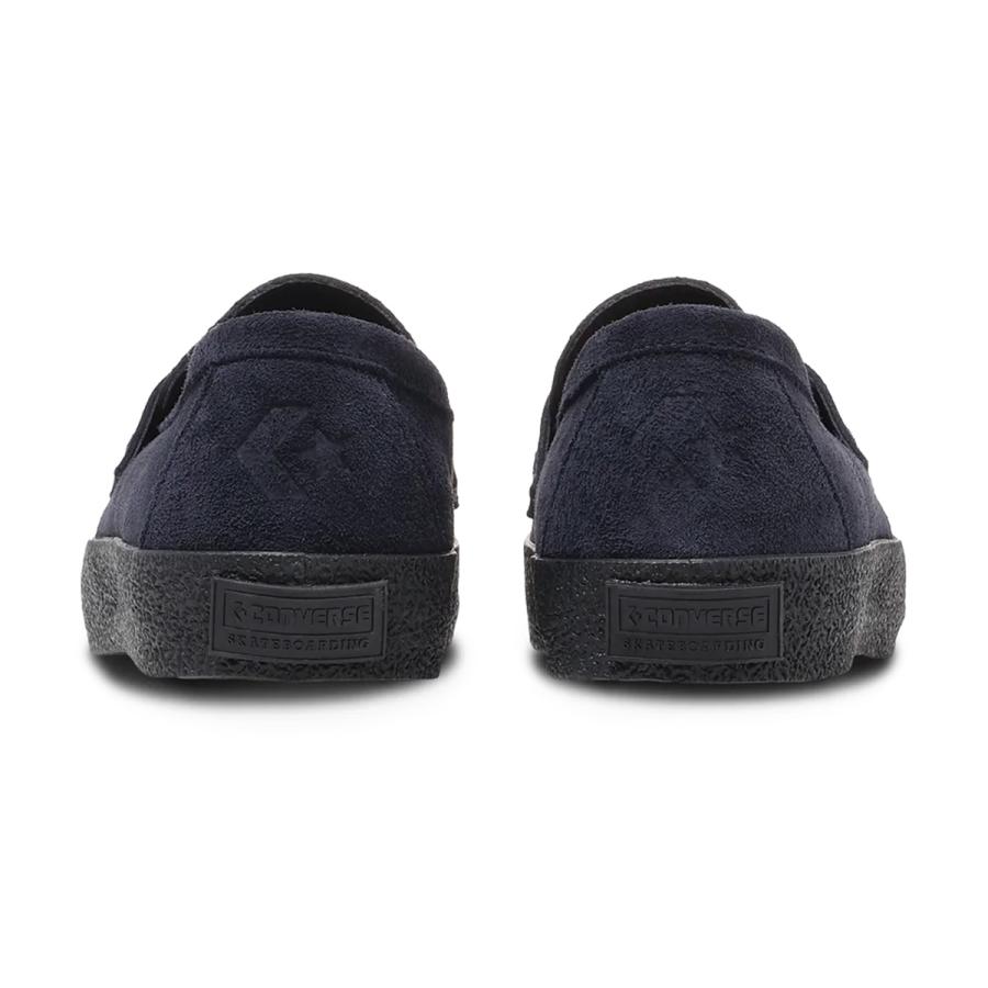 コンバース CONVERSE メンズ レディース ローファー スニーカー  CS ローファー II SK ネイビー/ブラック CS LOAFER II SKの画像