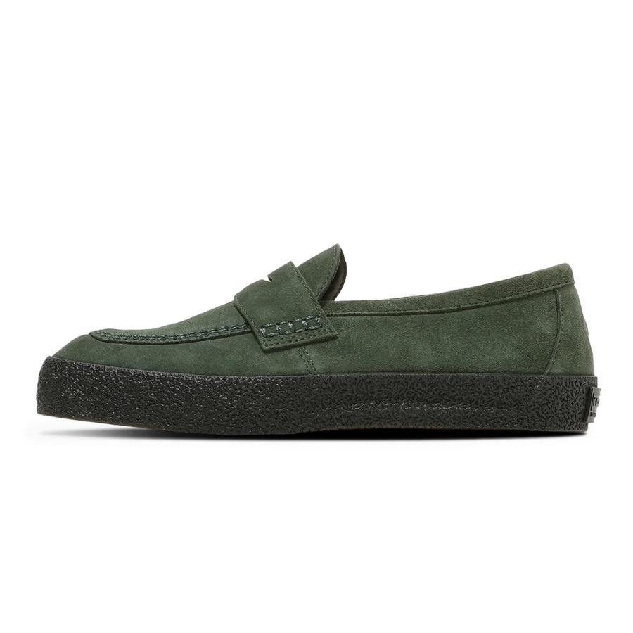 コンバース CONVERSE メンズ レディース ローファー スニーカー  CS ローファー II SK ダークグリーン/ブラック CS LOAFER II SKの画像