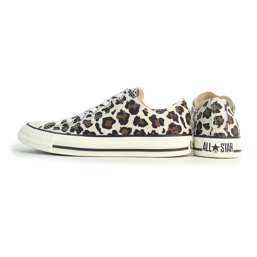 コンバース CONVERSE スニーカー ローカット メンズ レディース オールスター LD OX ベージュ レパード柄 レオパード ヒョウ柄 ALL STAR LD OX_2