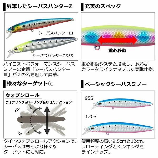 シーバスハンター Z 95F ダイワ : グッドフィッシング - 通販 - Yahoo