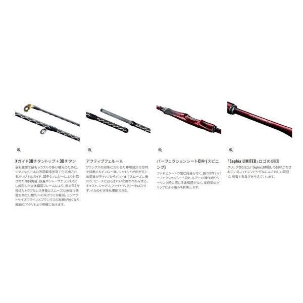 25 セフィアリミテッド S76ML+ シマノ : グッドフィッシング 25 セフィアリミテッド S76ML+ シマノ : グッドフィッシング