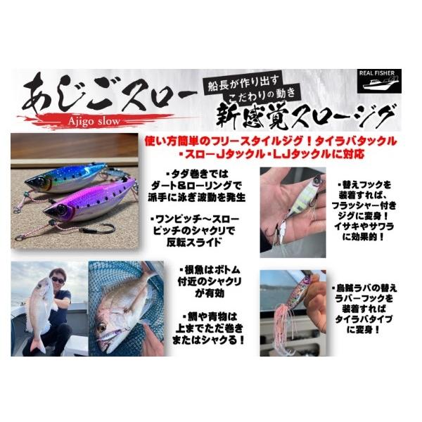 あじごスロー 150g リアルフィッシャー : グッドフィッシング - 通販