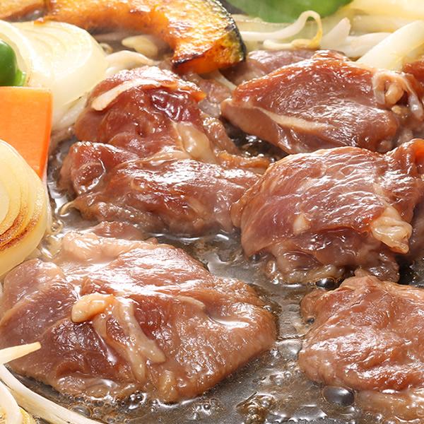 ジンギスカン ラム肉 味付きジンギスカン 1kg (醤油味or塩味/肩ショルダー/冷凍) 肉 ラム 羊肉 焼肉 BBQ 北海道 千歳ラム工房 肉の山本 グルメ お取り寄せ | ブランド登録なし | 06