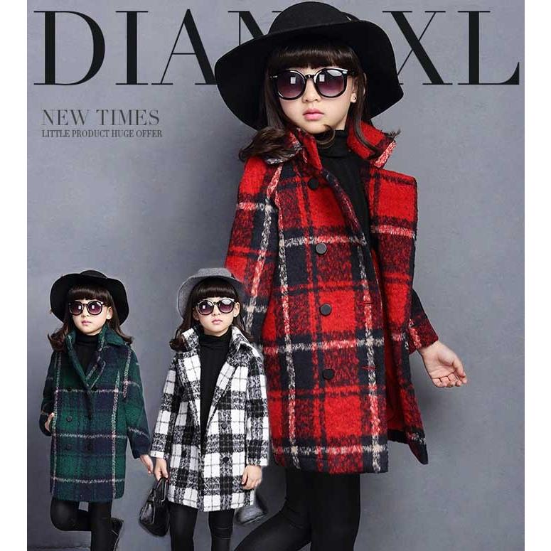 子供服 タータンチェック 2重襟 ピーコート ピーコート Pコート アウター コート チェック 赤 白 タータンチェック 激安 110 160 子供ドレスのhumming K 通販 Yahoo ショッピング